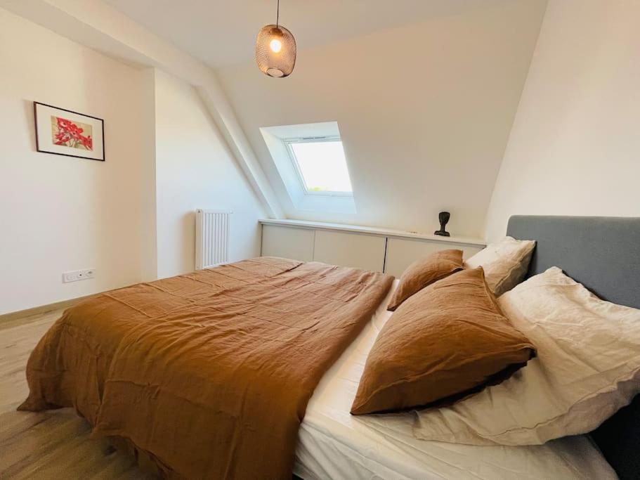 Appartement Lumineux Et Spacieux, Terrasse Et Parking Prive Concarneau Extérieur photo