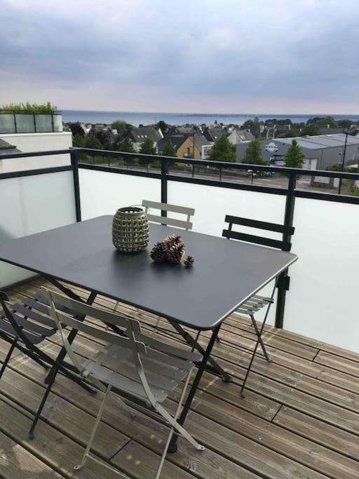 Appartement Lumineux Et Spacieux, Terrasse Et Parking Prive Concarneau Extérieur photo